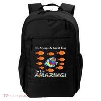 Autism It's Always A Great Day To Be Amazing Backpack thumb 0