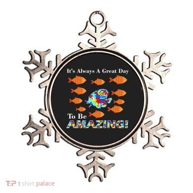 Autism It's Always A Great Day To Be Amazing Ornament