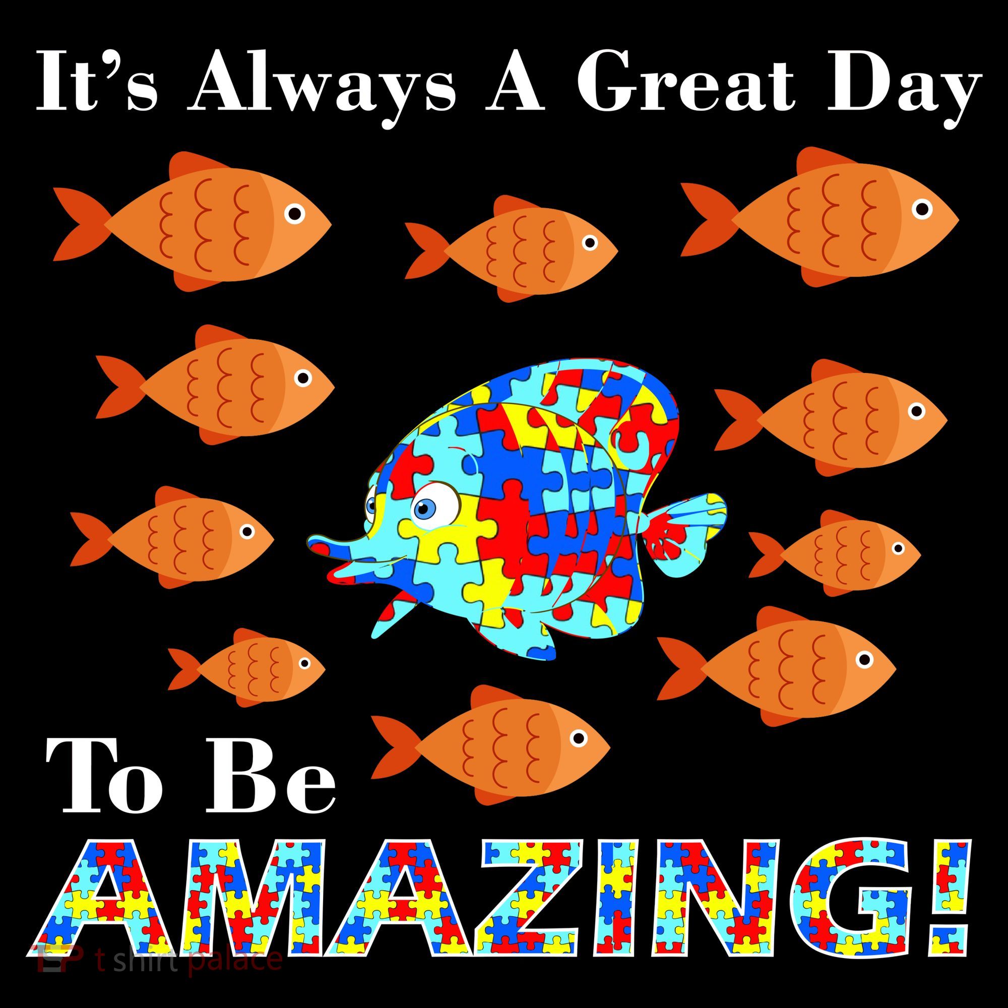 Autism It's Always A Great Day To Be Amazing Ornament
