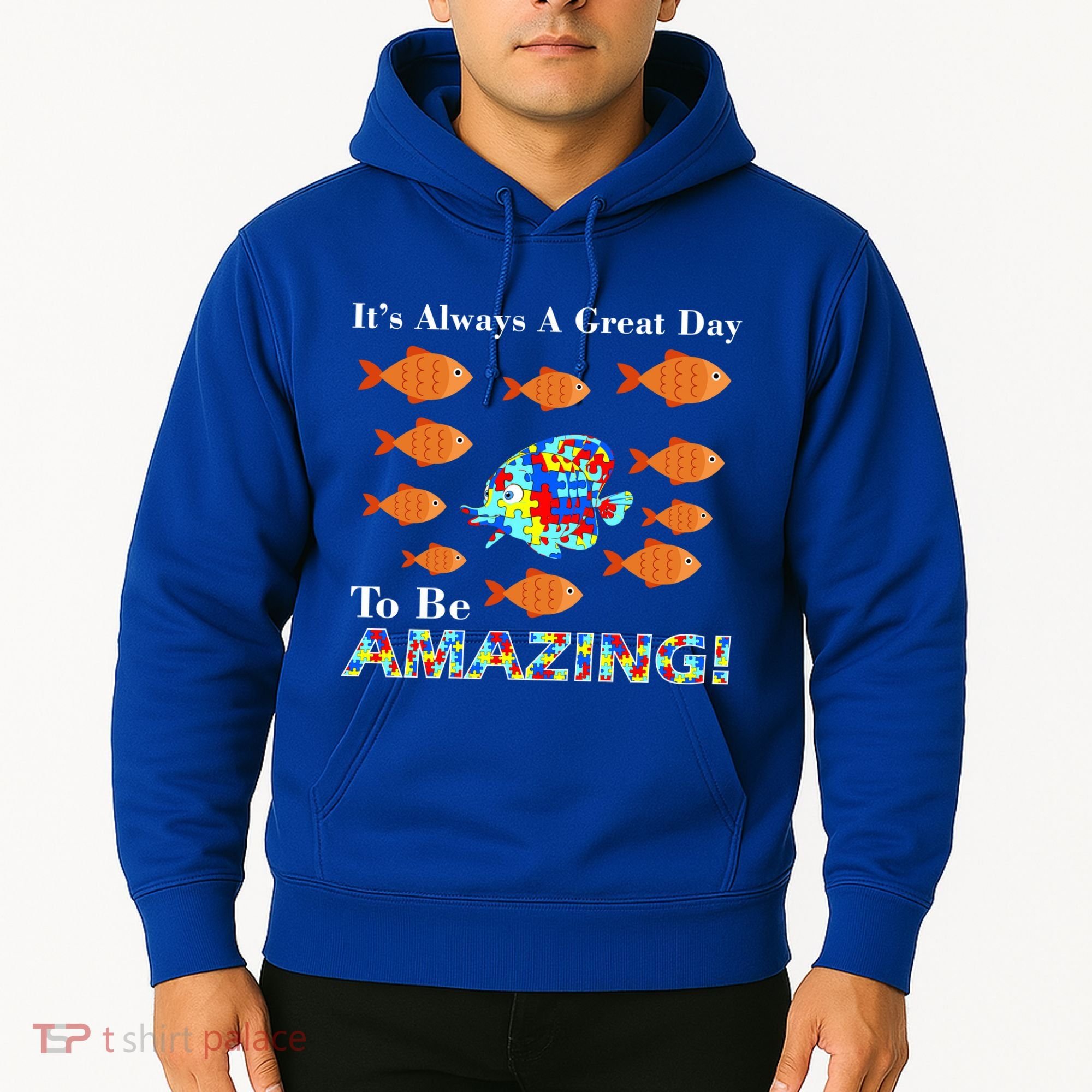Autism It's Always A Great Day To Be Amazing Hoodie