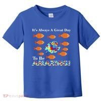 Autism It's Always A Great Day To Be Amazing Toddler T-Shirt thumb 0