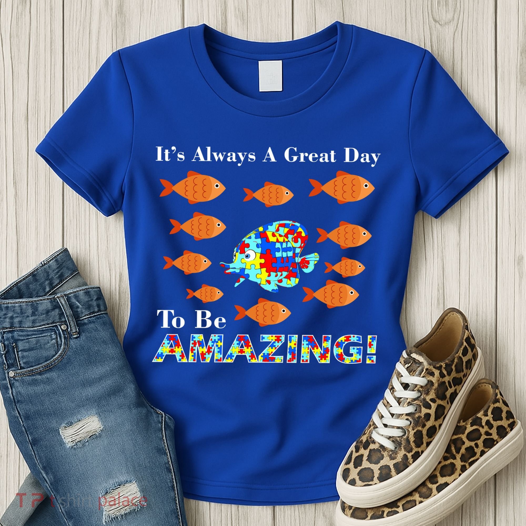 Autism It's Always A Great Day To Be Amazing Women's T-Shirt