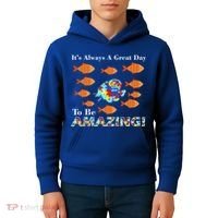 Autism It's Always A Great Day To Be Amazing Kids Hoodie thumb 4