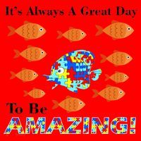 Autism It's Always A Great Day To Be Amazing Santa Hat thumb 1