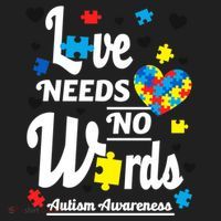 Autism Love Needs No Words Tumbler thumb 3