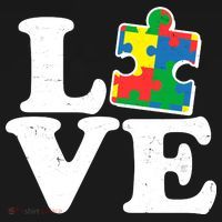 Autism Love Puzzle Piece Pajama Set thumb 2