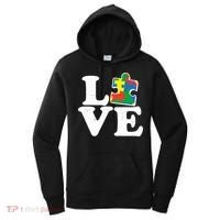 Autism Love Puzzle Piece Women's Hoodie thumb 0