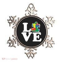 Autism Love Puzzle Piece Ornament thumb 0