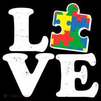 Autism Love Puzzle Piece Ornament thumb 1