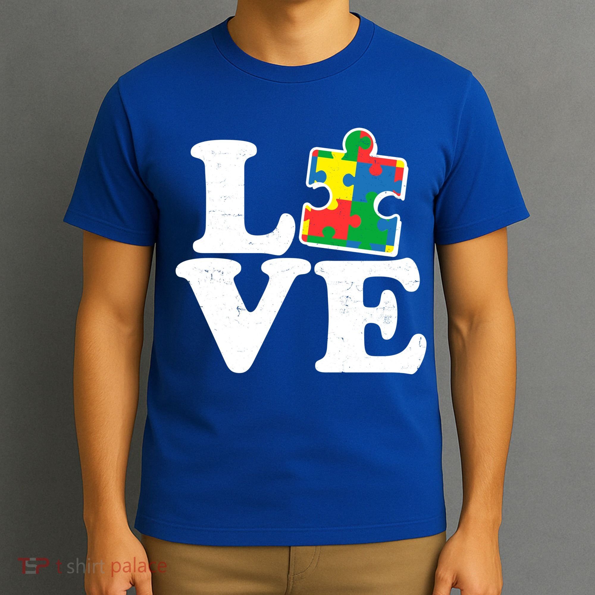 Autism Love Puzzle Piece T-Shirt
