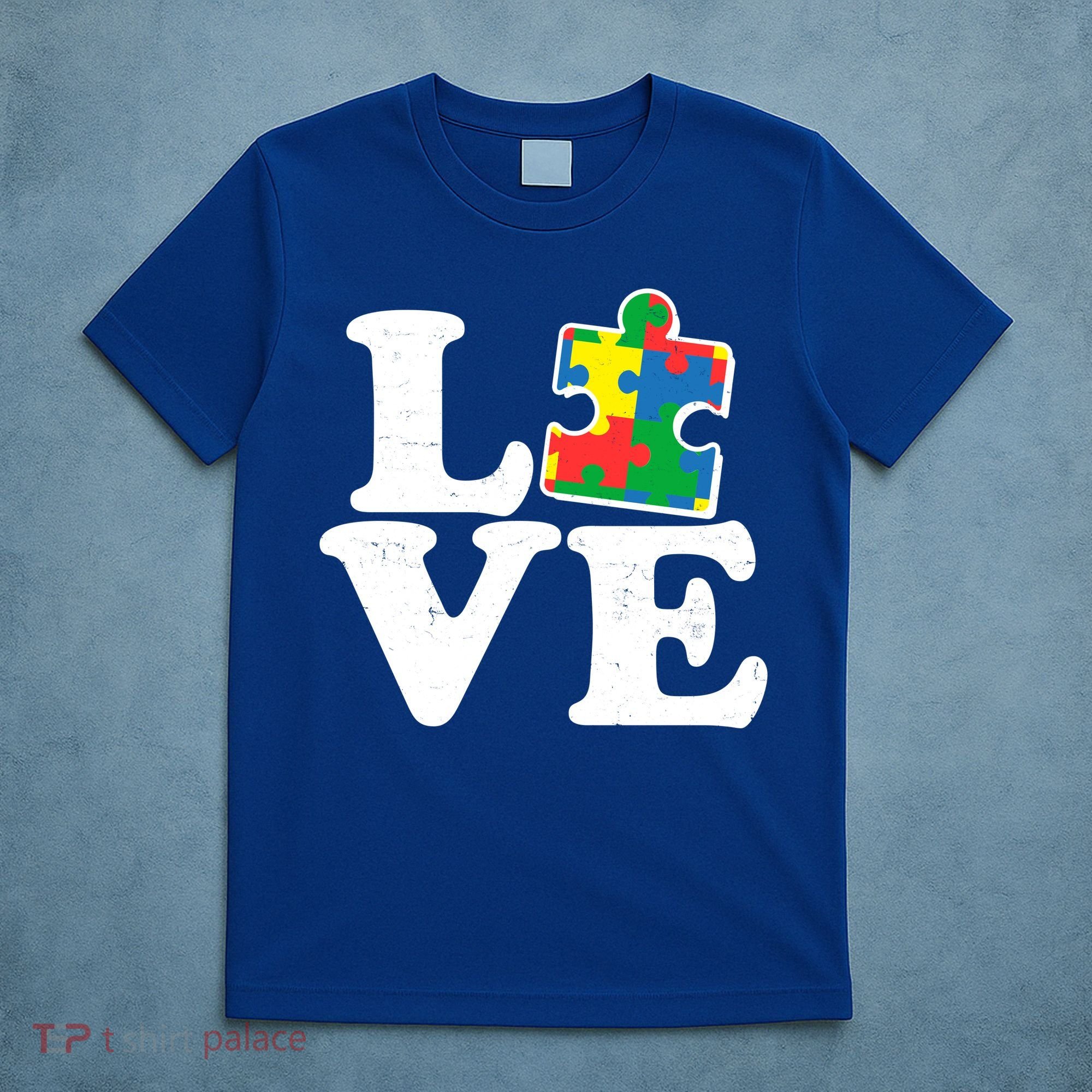 Autism Love Puzzle Piece T-Shirt