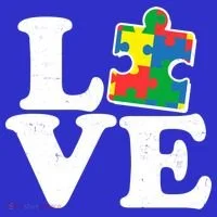 Autism Love Puzzle Piece Women's Long Sleeve Shirt thumb 2