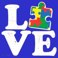 Autism Love Puzzle Piece Tote Bag thumb 4