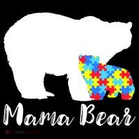Autism Mama Bear Backpack thumb 2