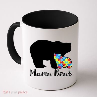 Autism Mama Bear Coffee Mug