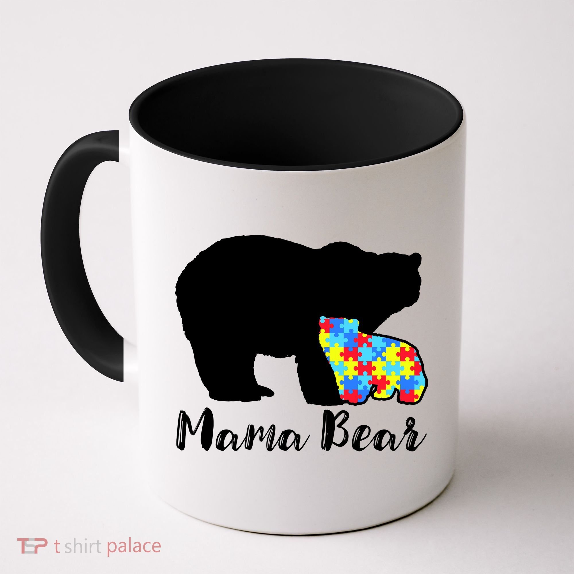 Autism Mama Bear Coffee Mug