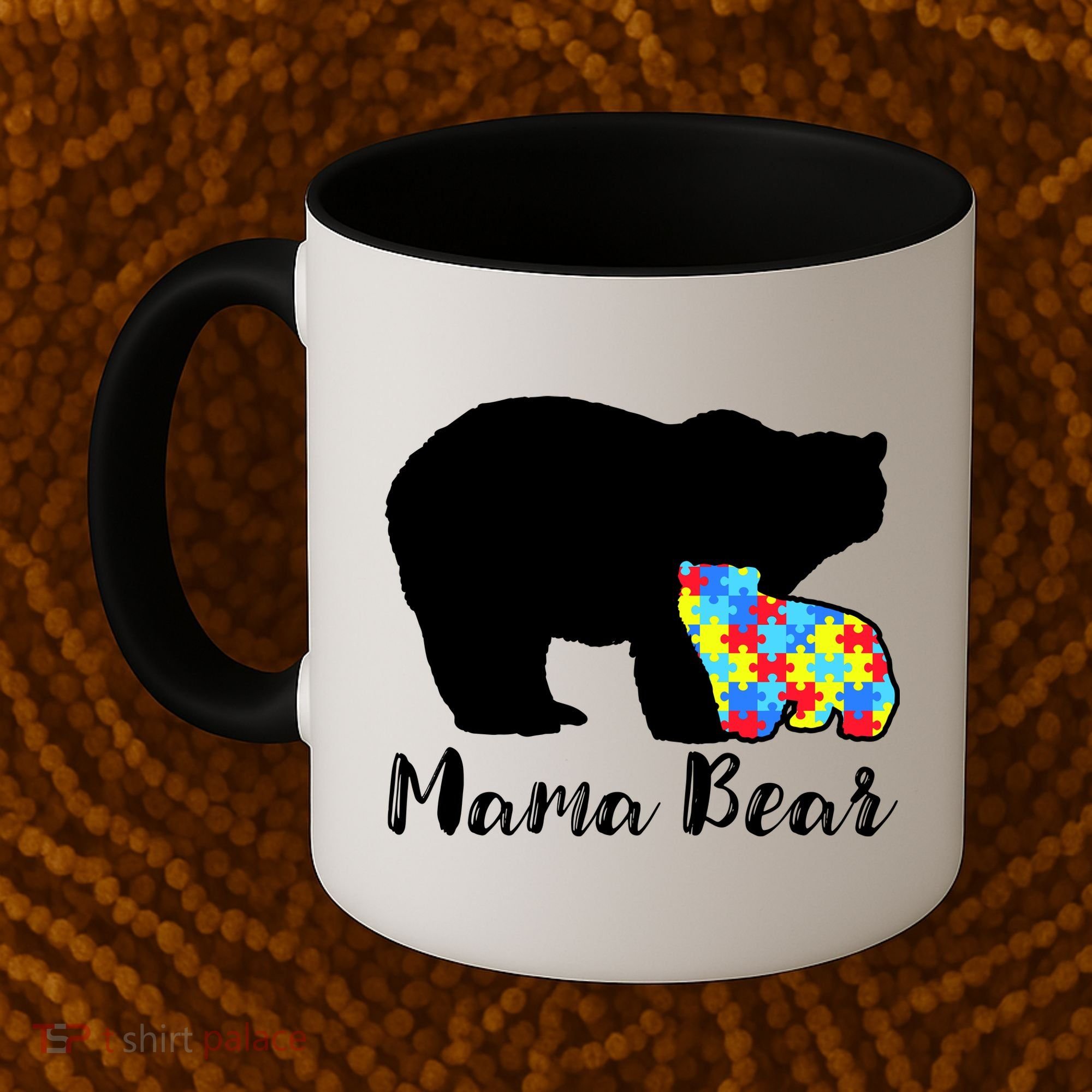 Autism Mama Bear Coffee Mug