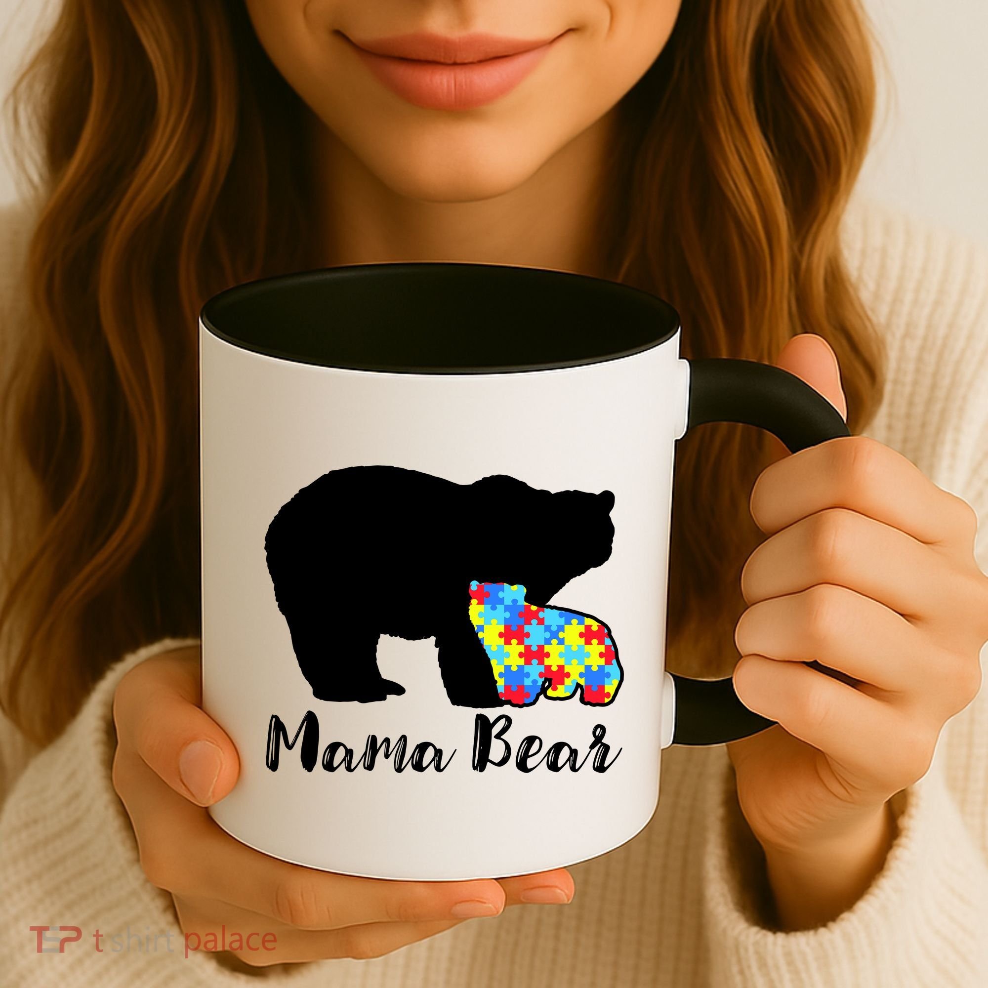 Autism Mama Bear Coffee Mug