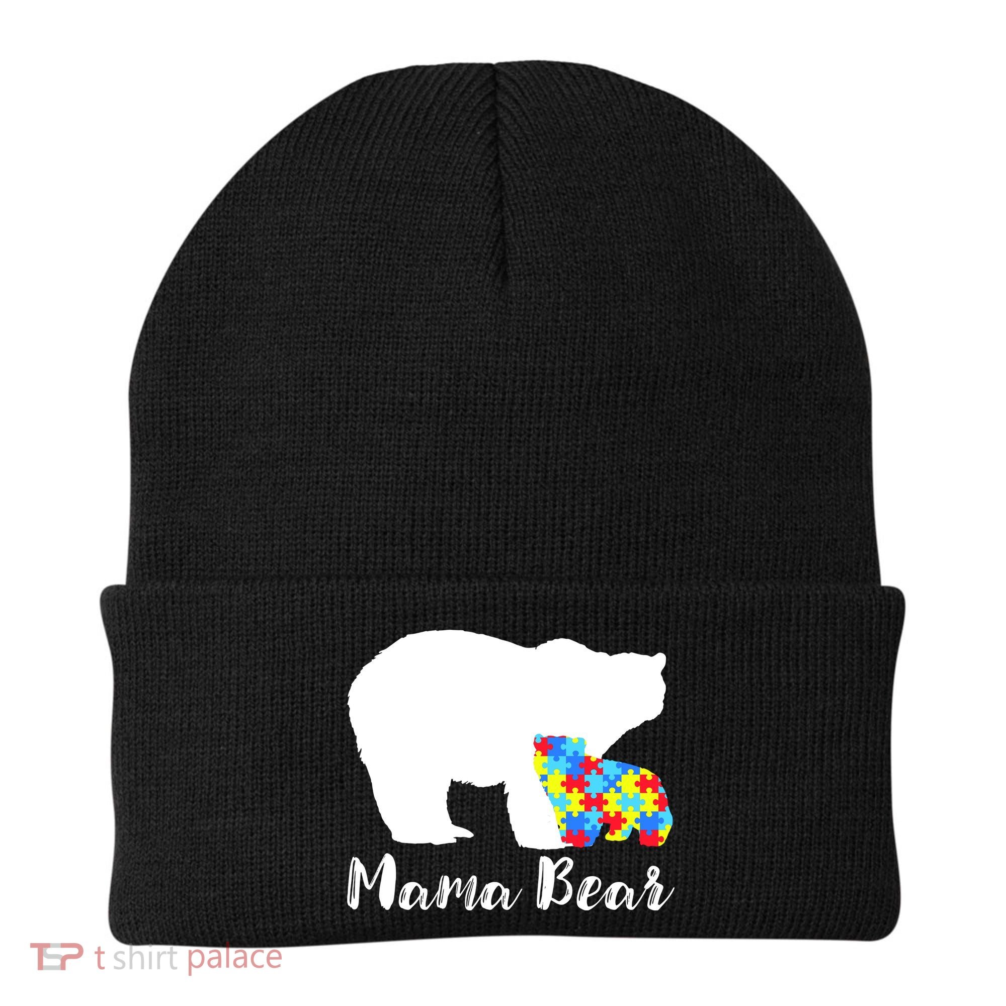 Autism Mama Bear Beanie