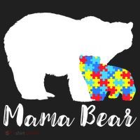 Autism Mama Bear Beanie thumb 2