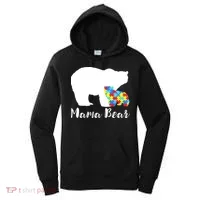 Autism Mama Bear Women's Hoodie thumb 0