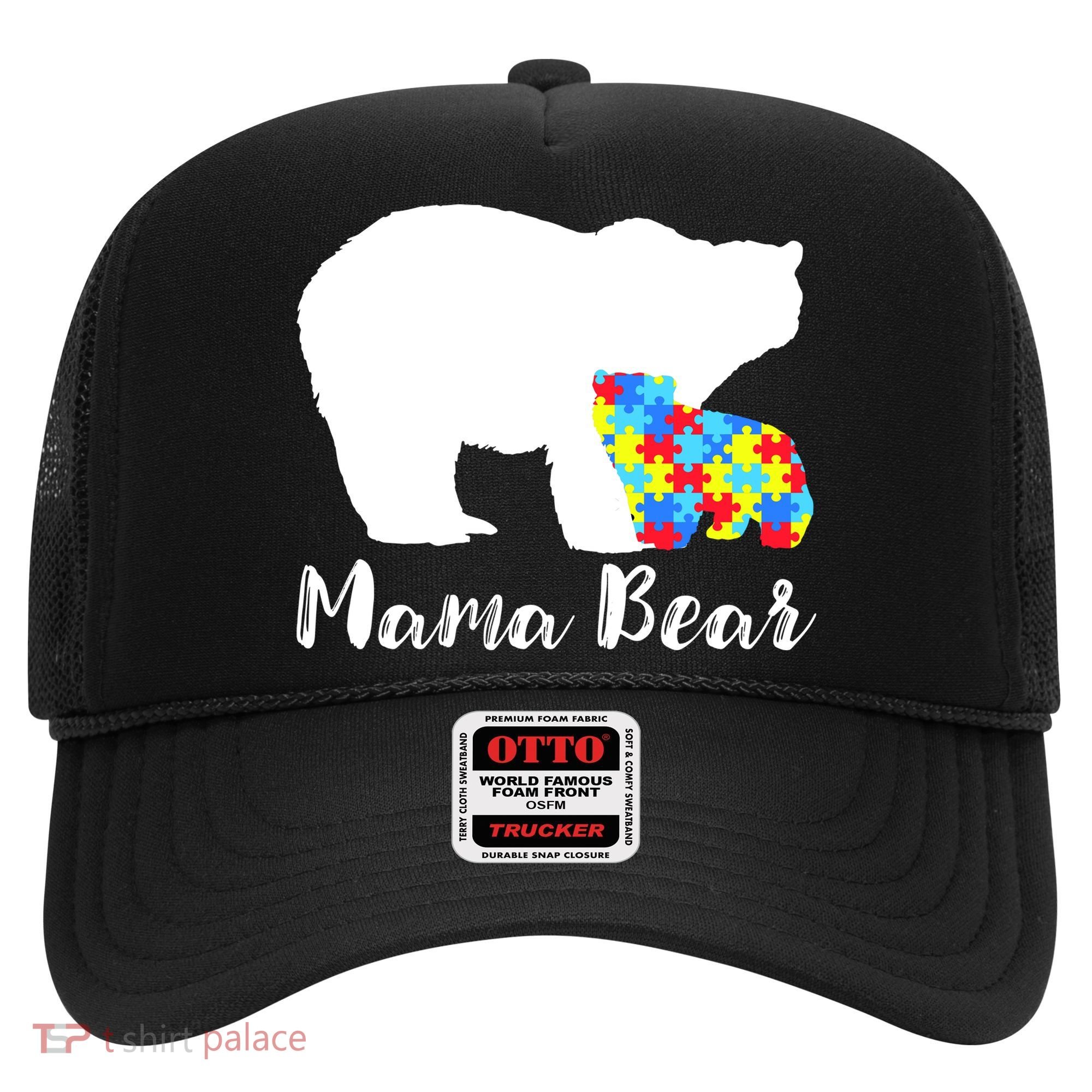 Autism Mama Bear Hat