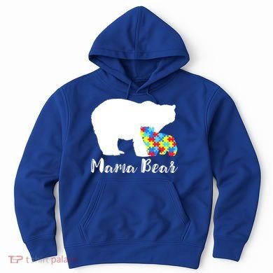 Autism Mama Bear Hoodie