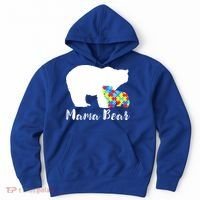 Autism Mama Bear Hoodie thumb 0