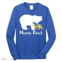 Autism Mama Bear Long Sleeve Shirt thumb 0