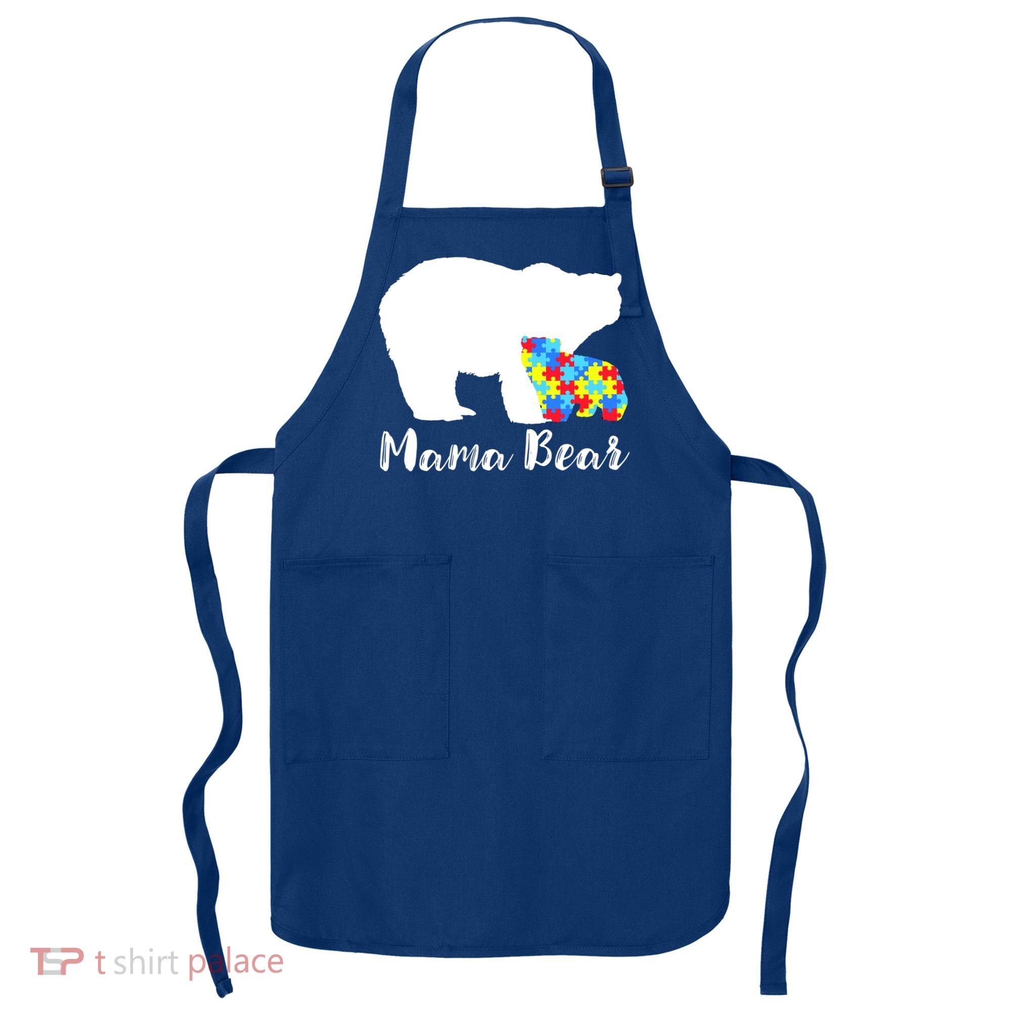Autism Mama Bear Apron