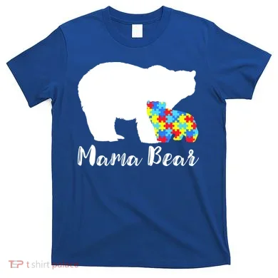Autism Mama Bear T-Shirt
