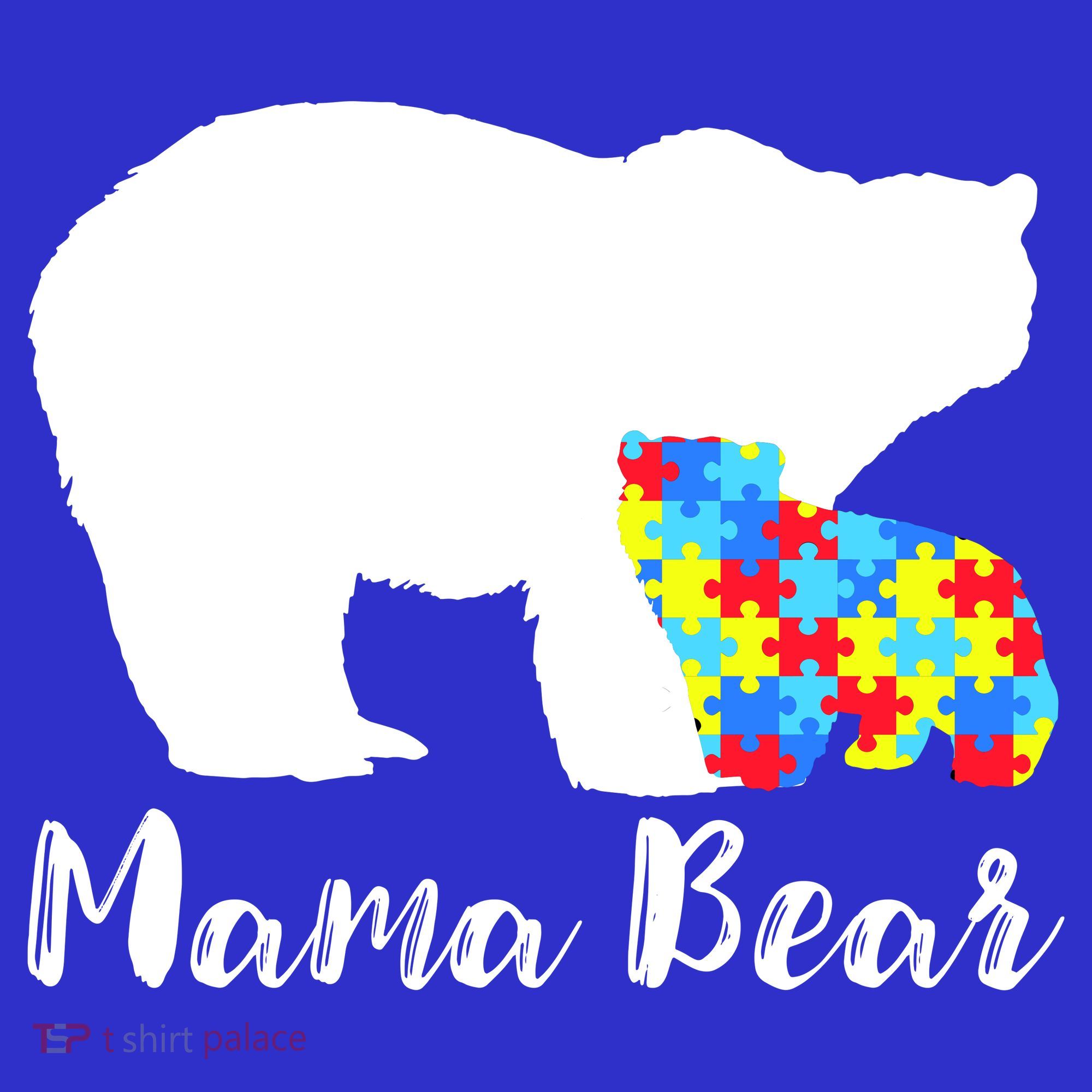 Autism Mama Bear Mousepad
