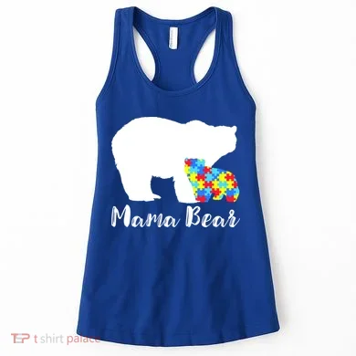 Autism Mama Bear Women's Tank Top