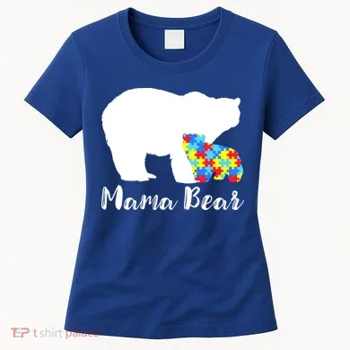 Autism Mama Bear Women's T-Shirt