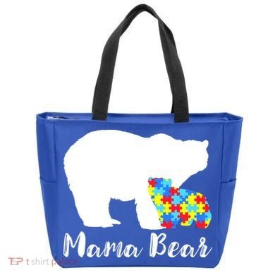 Autism Mama Bear Tote Bag
