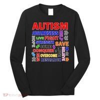 Autism Mashup Long Sleeve Shirt thumb 0