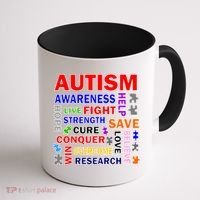 Autism Mashup Coffee Mug thumb 1