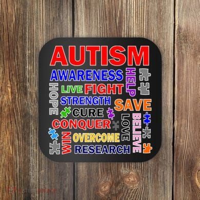 Autism Mashup Coaster