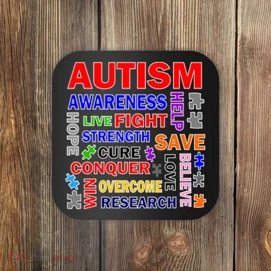 Autism Mashup Coaster