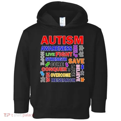 Autism Mashup Toddler Hoodie