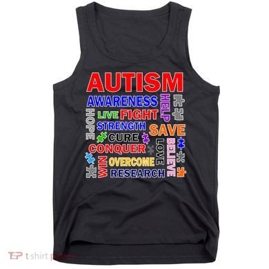 Autism Mashup Tank Top