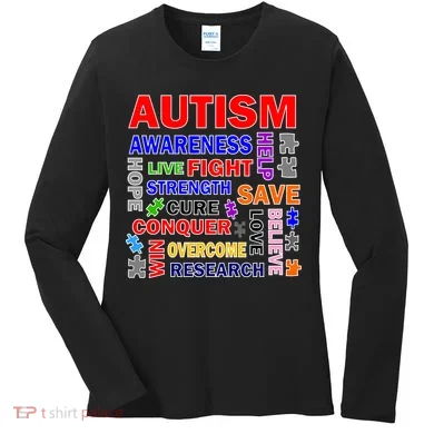 Autism Mashup Women's Long Sleeve Shirt