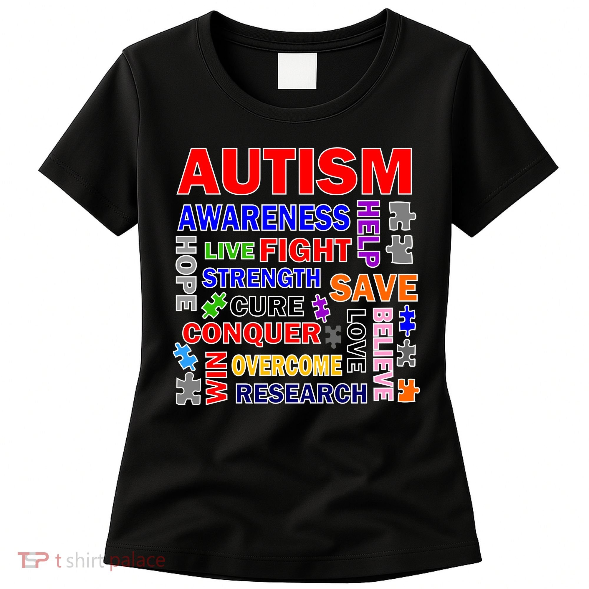 Autism Mashup Women's T-Shirt