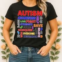 Autism Mashup Women's T-Shirt thumb 2