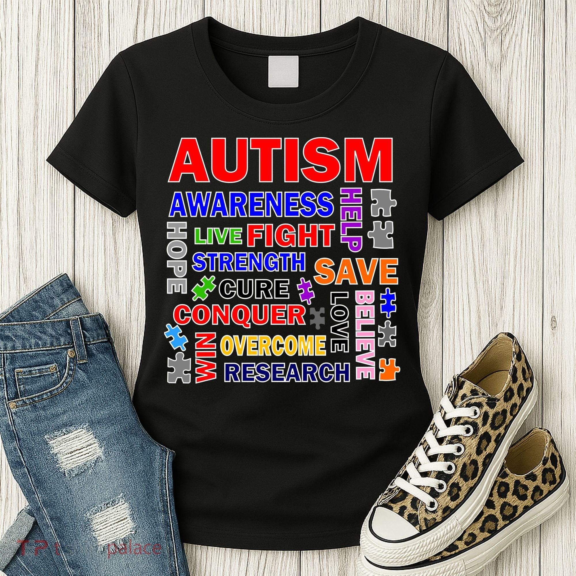 Autism Mashup Women's T-Shirt