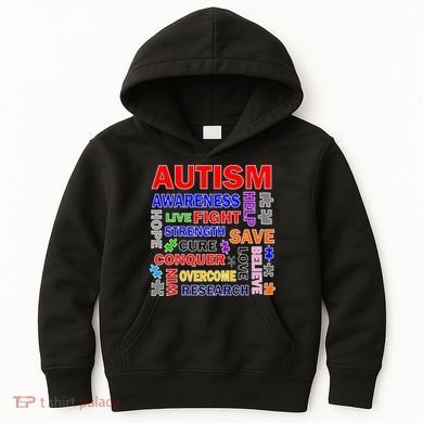 Autism Mashup Kids Hoodie