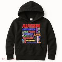 Autism Mashup Kids Hoodie thumb 0