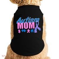 Autism Mom Awareness Ribbon Doggie Tank thumb 0