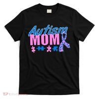 Autism Mom Awareness Ribbon T-Shirt thumb 0