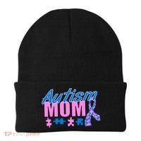 Autism Mom Awareness Ribbon Beanie thumb 0